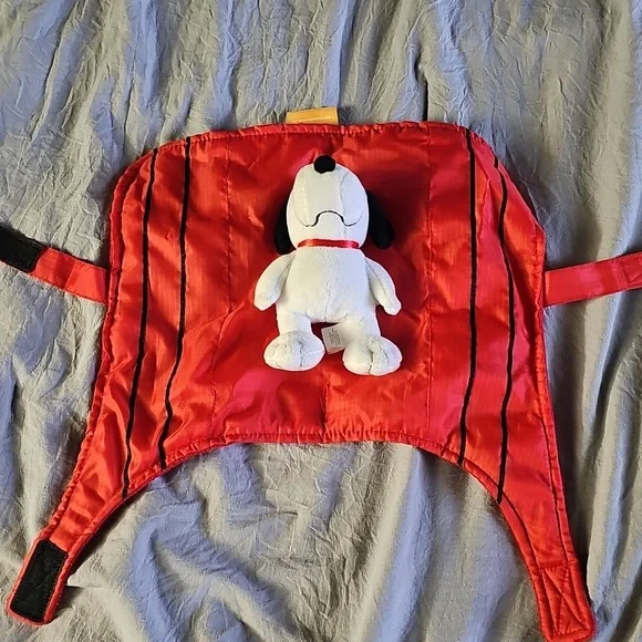Peanuts Red Snoopy Dog Costume - Picture 3 of 5